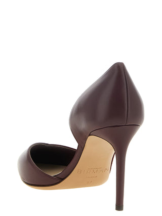 Red Calfskin High Heel Pumps