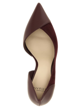 Red Calfskin High Heel Pumps
