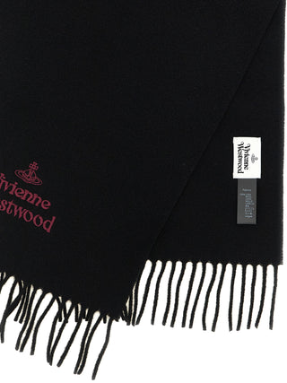 Black Wool Foulard