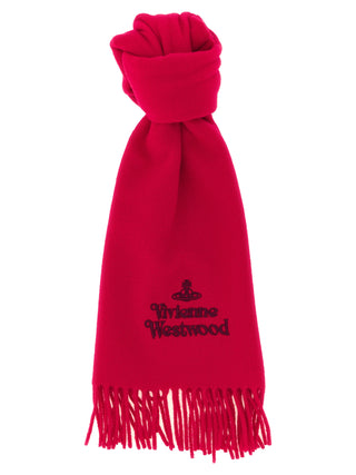 Red Wool Foulard