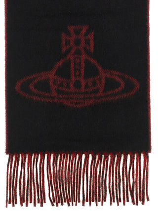 Black Wool Foulard