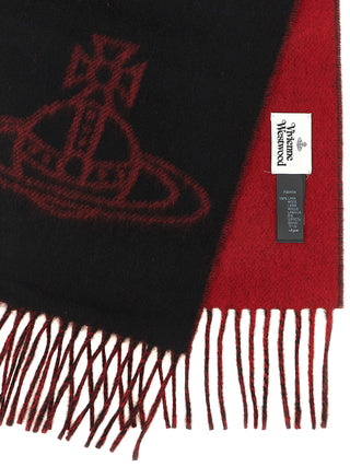 Black Wool Foulard