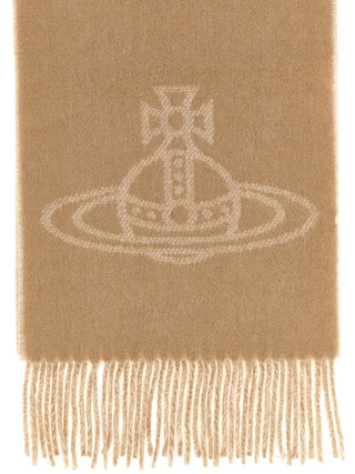 Beige Wool Foulard