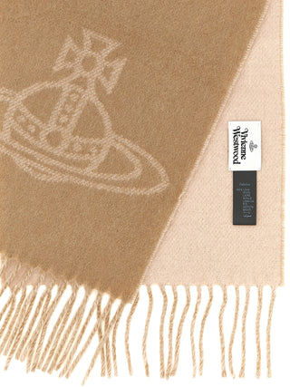 Beige Wool Foulard