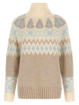 Beige Wool Cardigan