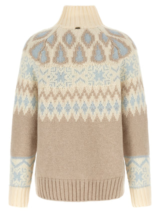 Beige Wool Cardigan
