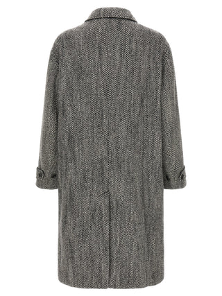 Multicolor Virgin Wool Coat