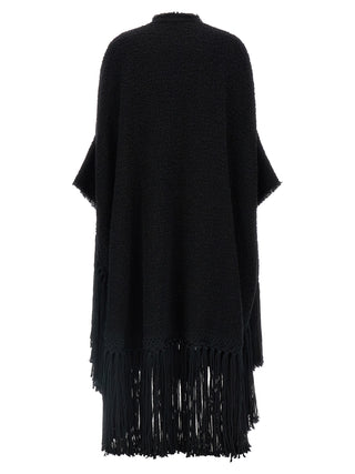 Black Virgin Wool Cardigan