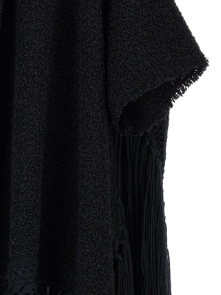 Black Virgin Wool Cardigan