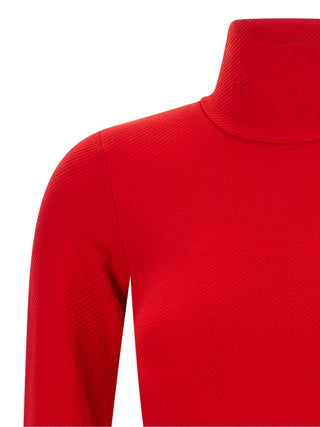 Red Modal Cardigan