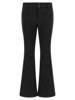 Black Nylon Athletic Pants