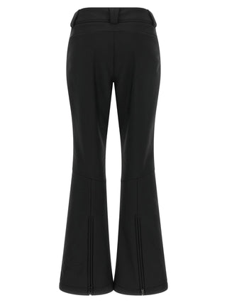 Black Nylon Athletic Pants