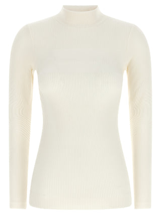 White Lycra Cardigan