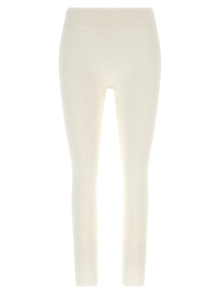 White Lycra Leggings