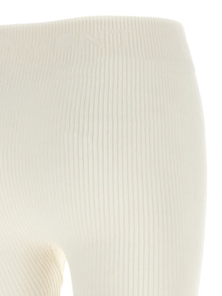 White Lycra Leggings