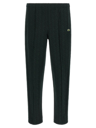Bicolor Polyester Casual Pants