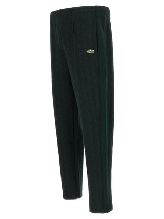 Bicolor Polyester Casual Pants