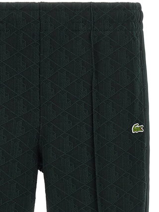 Bicolor Polyester Casual Pants