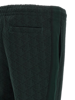 Bicolor Polyester Casual Pants
