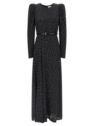 Black Silk Long Dress