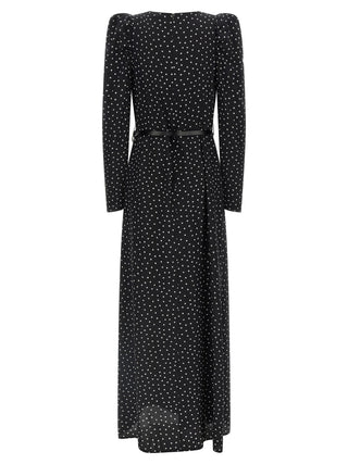 Black Silk Long Dress