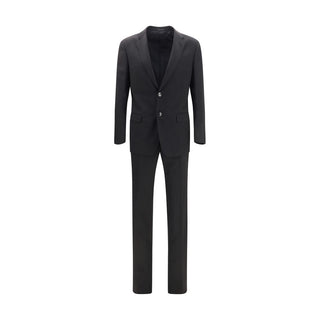 Black Wool Oves Aries Two-Piece Suit
