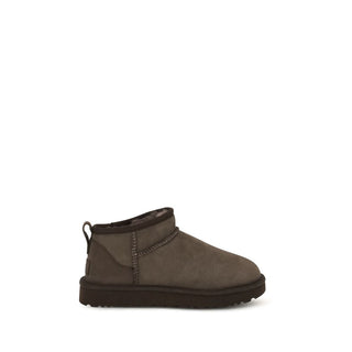 Brown Suede Leather Ankle Boots