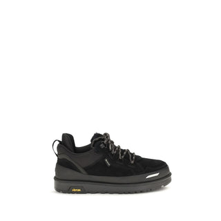 Black Calf Leather Bos Taurus Athletic Sneakers