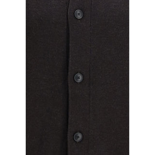 Brown Wool Oves Aries Cardigan