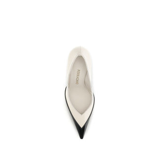 Multicolor Calf Leather Bos Taurus High Heel Pumps