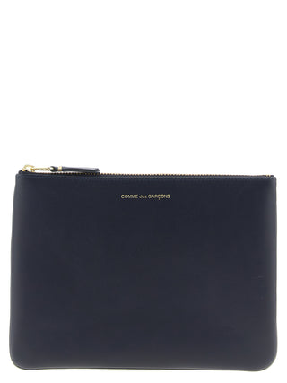 Blue Cowhide Cardholder