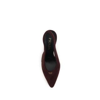 Bordeaux Calf Leather Bos Taurus High Heel Pumps