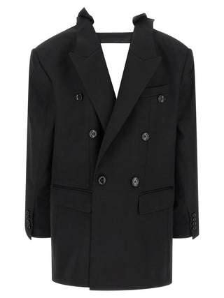 Black Virgin Wool Blazer