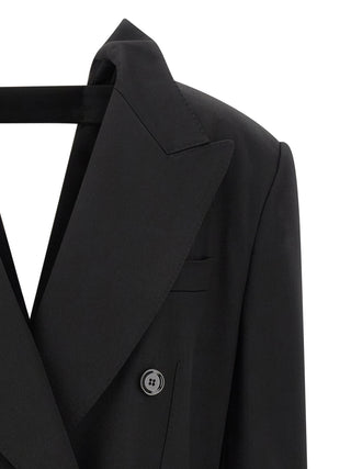 Black Virgin Wool Blazer