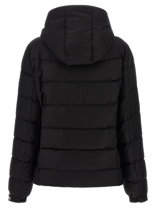 Black Wool Full-Length Jacket