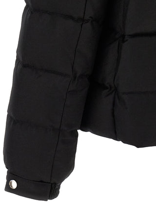 Black Wool Full-Length Jacket