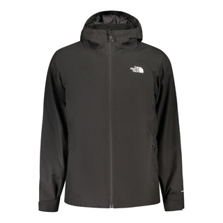 Black Polyester Men's Jacket