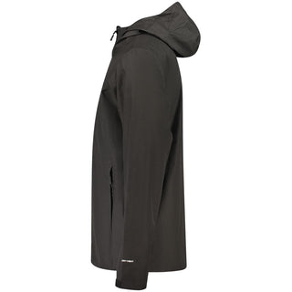 Black Polyester Men's Jacket