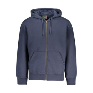 Blue Cotton Men's Sweatshirt
