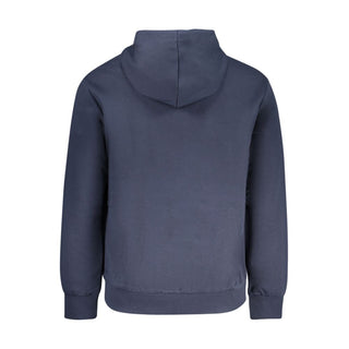 Blue Cotton Men's Sweatshirt
