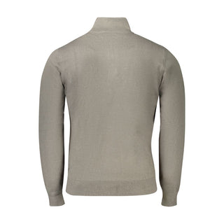Gray Acrylic Men's Sweater