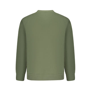 Green Cotton Men's Sweatshirt