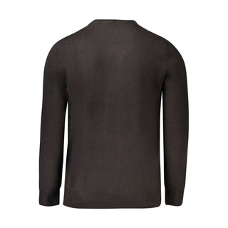 Black Acrylic Men's Sweater