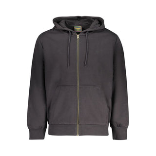Black Cotton Men's Sweatshirt