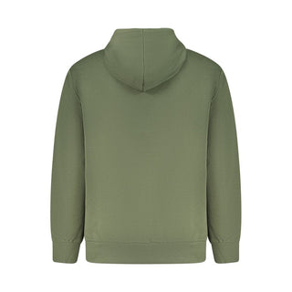 Green Cotton Men's Sweatshirt