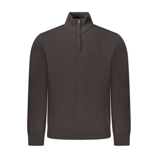 Black Acrylic Men's Sweater