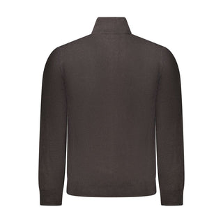 Black Acrylic Men's Sweater