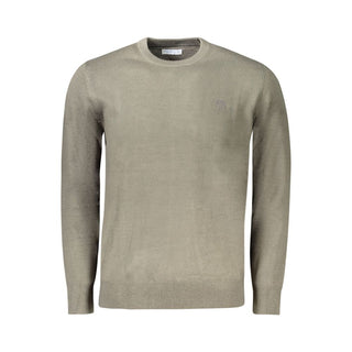 Grey Acrylic Men's Sweater
