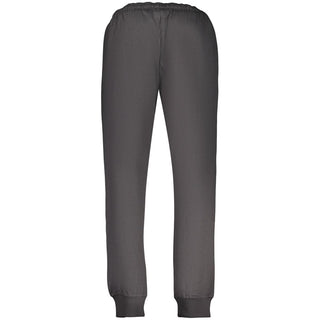 Black Cotton Men's Trouser