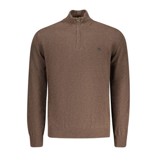 Brown Wool Men's Sweater